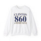 Clinton 860 Connecticut // Clinton Connecticut sweatshirt // finding connecticut 