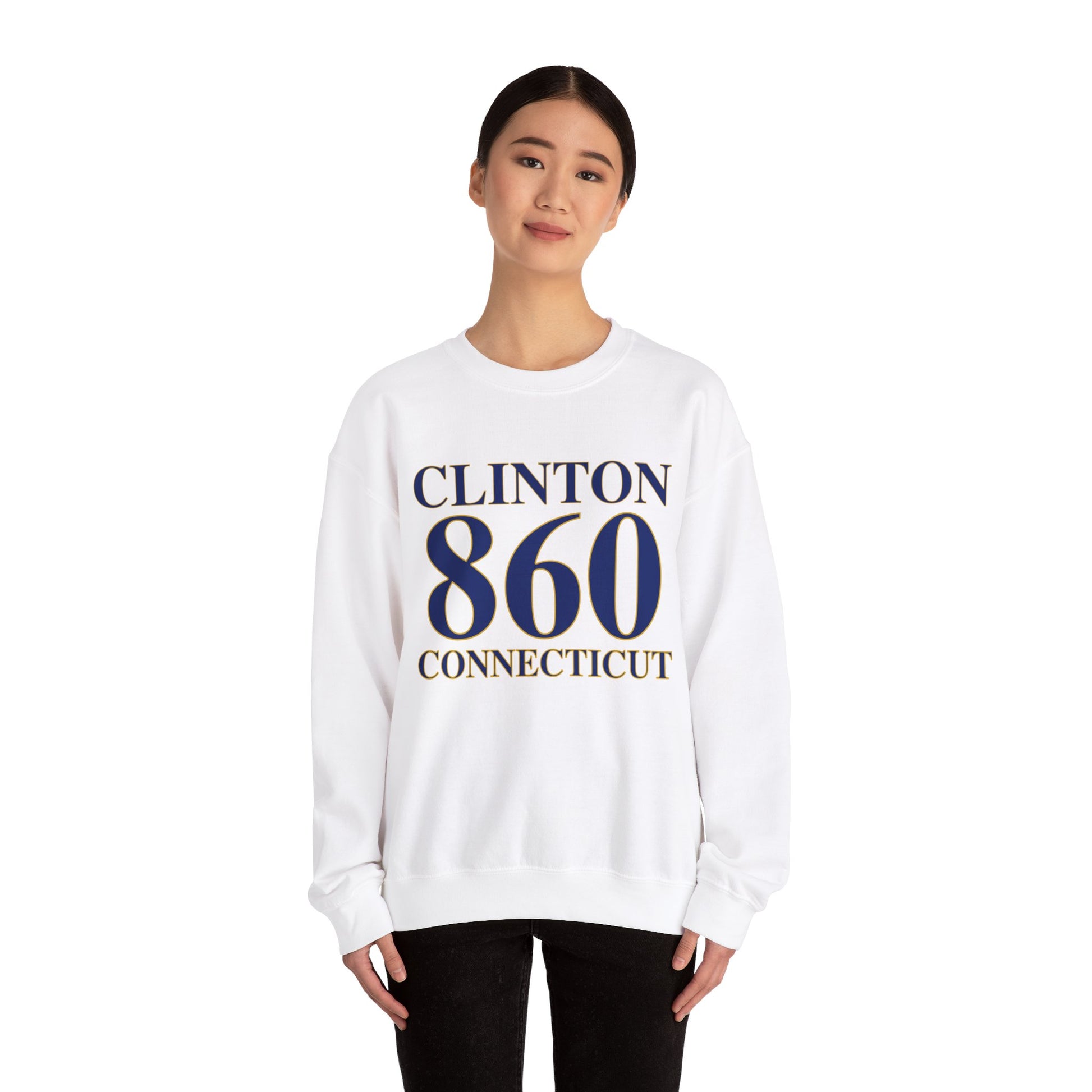 Clinton 860 Connecticut // Clinton Connecticut sweatshirt // finding connecticut 
