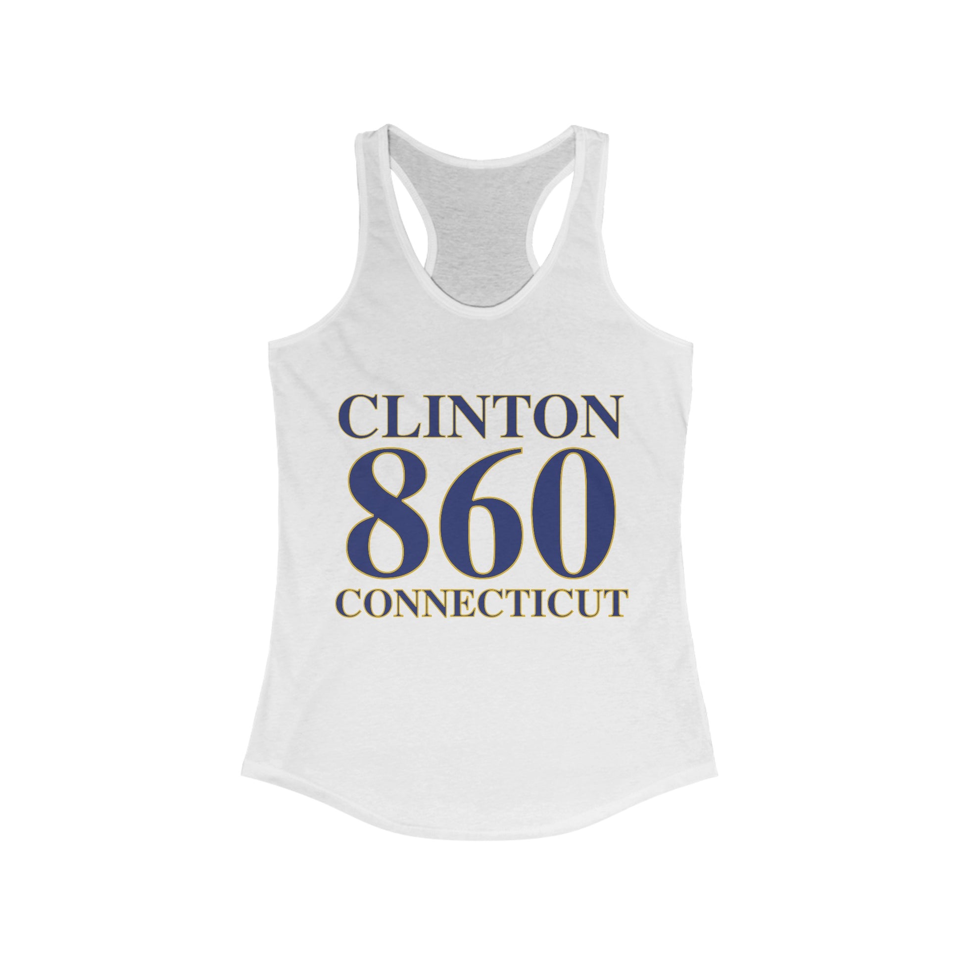 Clinton 860 Connecticut // Clinton Connecticut women's tank top shirt  / finding connecticut  