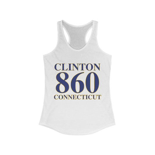 Clinton 860 Connecticut // Clinton Connecticut women's tank top shirt  / finding connecticut  