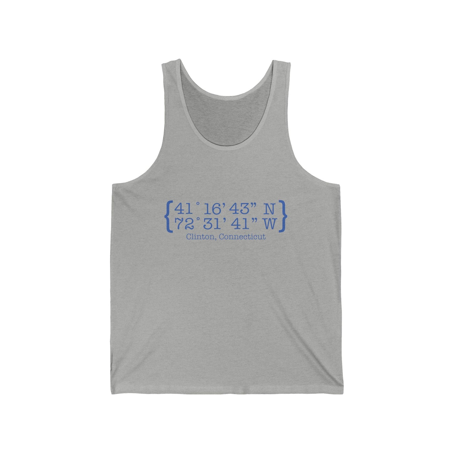 Clinton Coordinates // Clinton connecticut  tank top shirt // finding Connecticut  