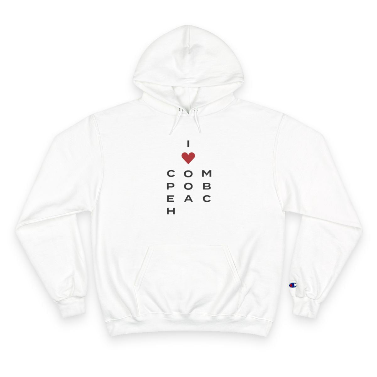 Compo Beach Vision // Compo Beach westport connecticut hoodie sweatshirt // westport connecticut gifts and merch // finding connecticut 