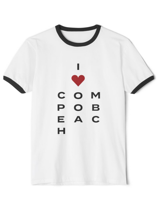 Compo Beach vision // compo beach westport conneticut t shirt // westport connecticut gifts and merch // finding connecticut 