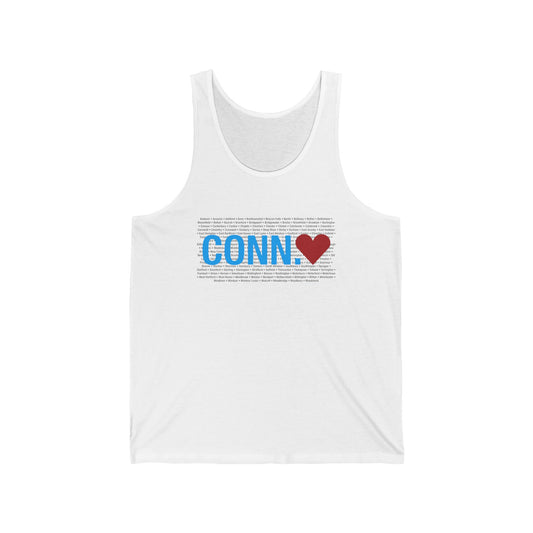 Connecticut unisex tank top shirt // connecticut gifts and merch // finding connecticut 