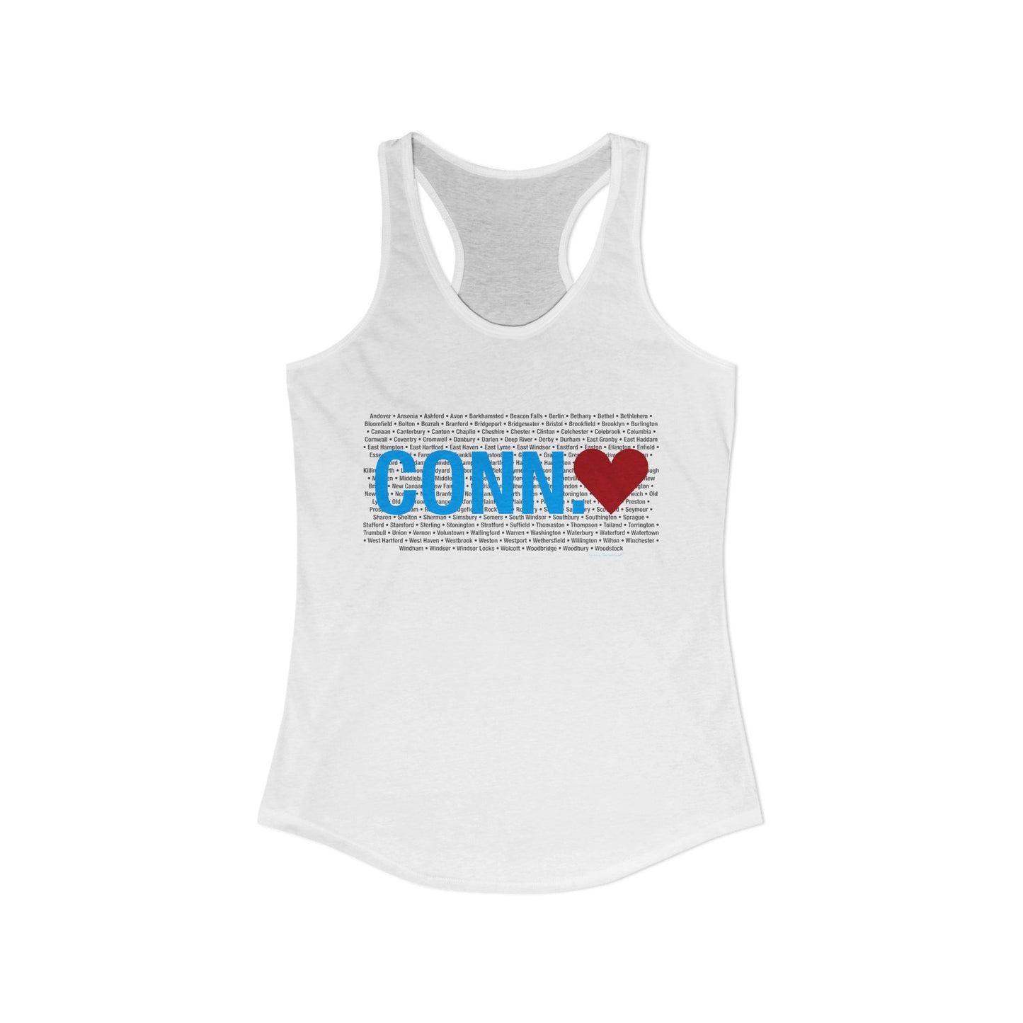 Connecticut womens tank top shirt // connecticut gifts and merch // finding connecticut 