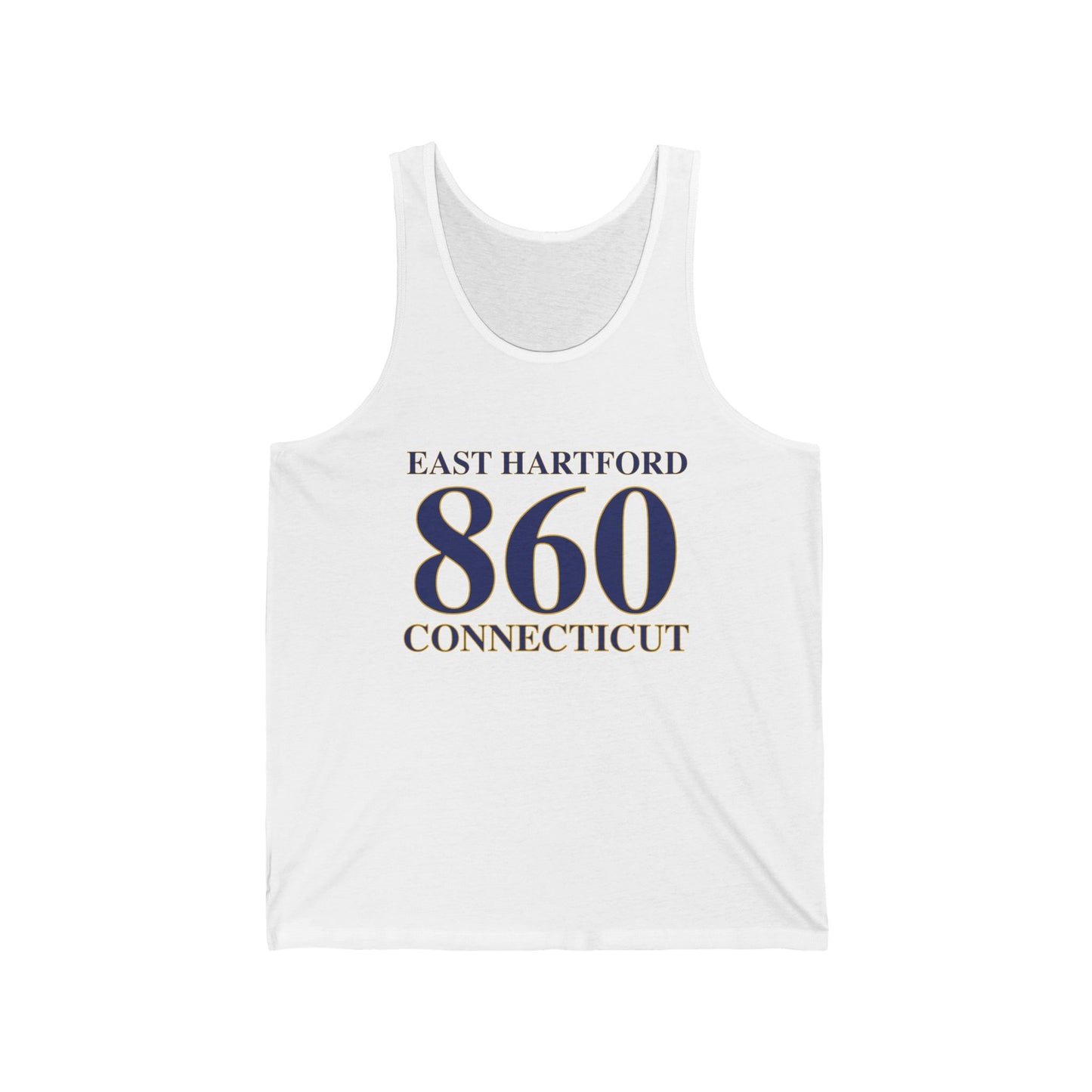 East Hartford 860 Connecticut // east hartford unisex tank top shirt // finding connecticut 