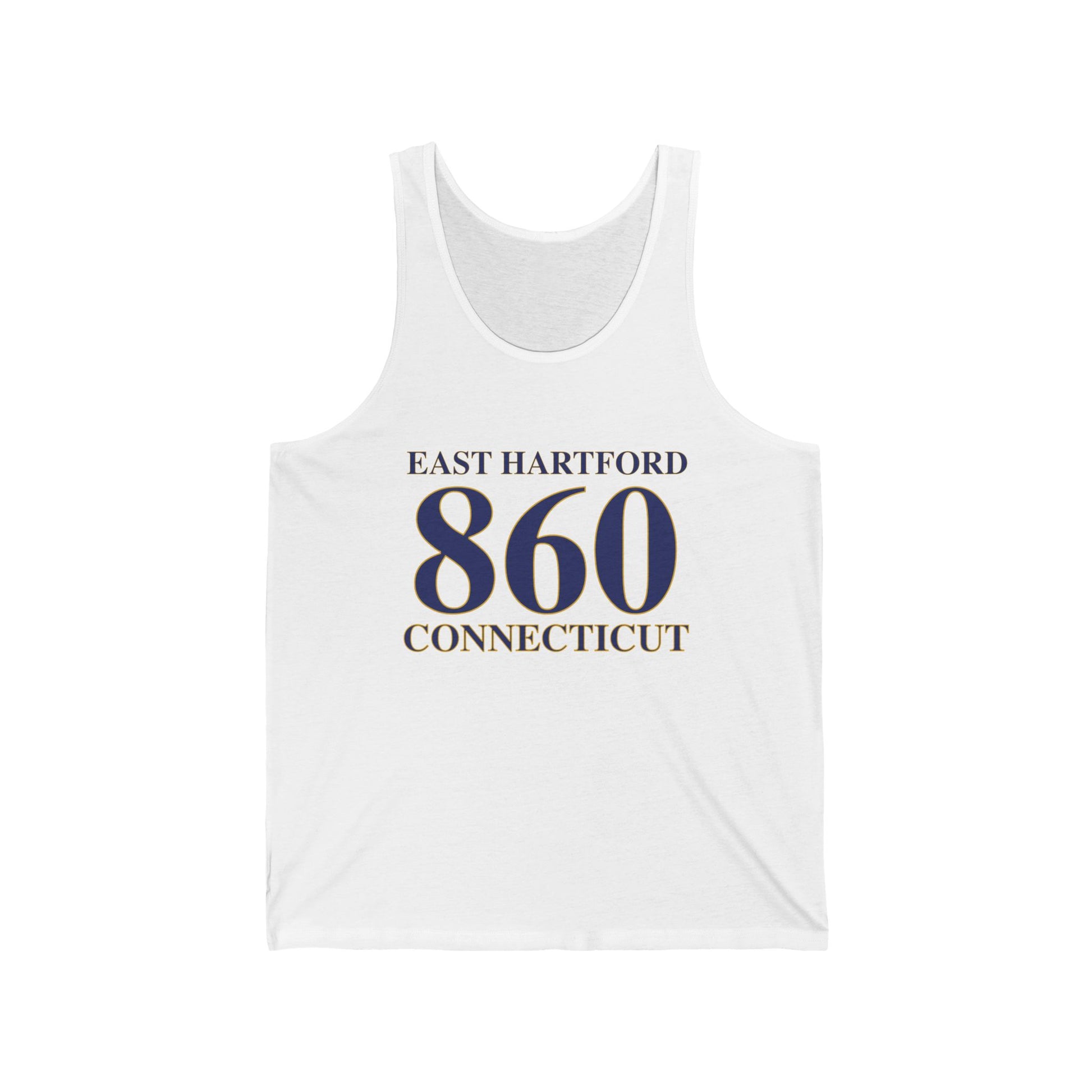 East Hartford 860 Connecticut // east hartford unisex tank top shirt // finding connecticut 