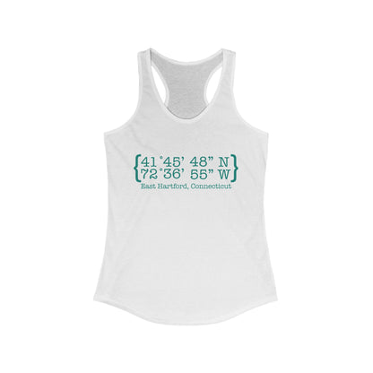East Hartford Coordinates // East Hartford  ct womens tank top shirt  // finding connecticut