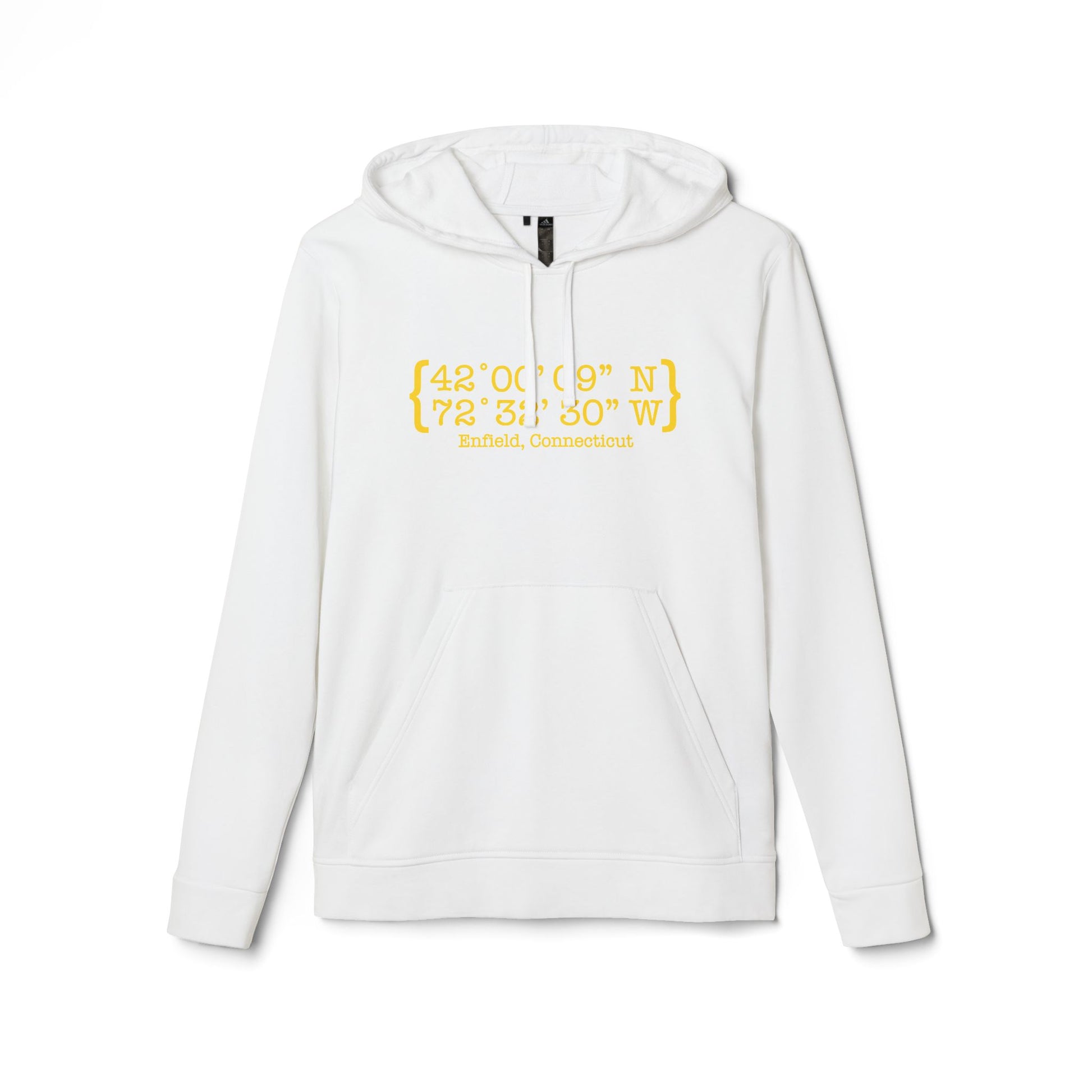 Enfield Coodinates // Enfield Connecticut adidas unisex hoodie sweatshirt // finding conencticut  