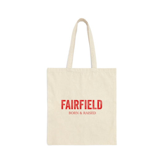 Fairfield born and rasied tote bag // fairfield connecticut gifts and merch // finding connecticut 