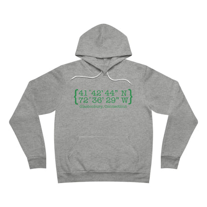 Glastonbury Coordinates // Glastonbury Connecticut unisex hoodie sweatshirts // finding connecticut 