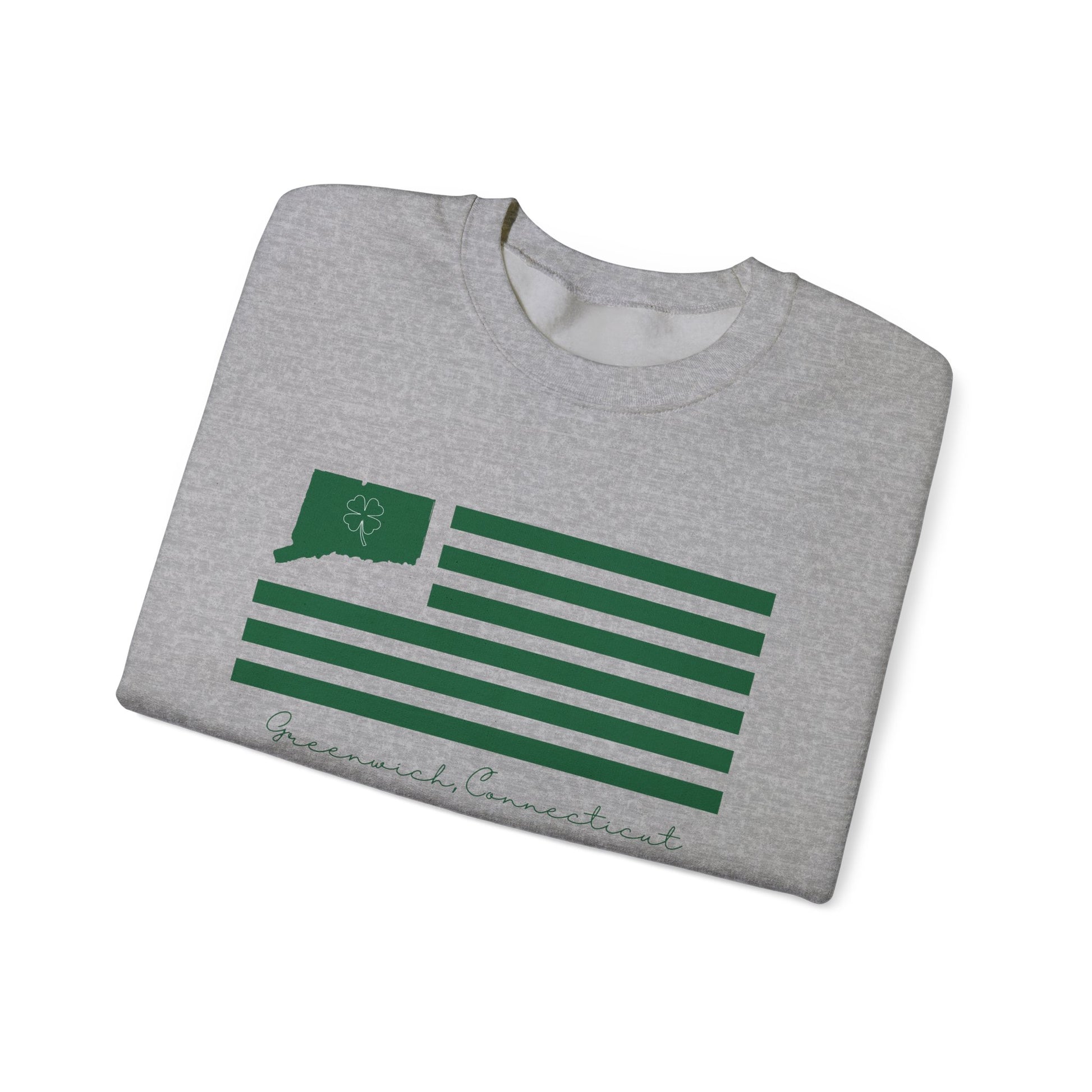Greenwich Connecticut st patrick's day unisex sweatshirt 