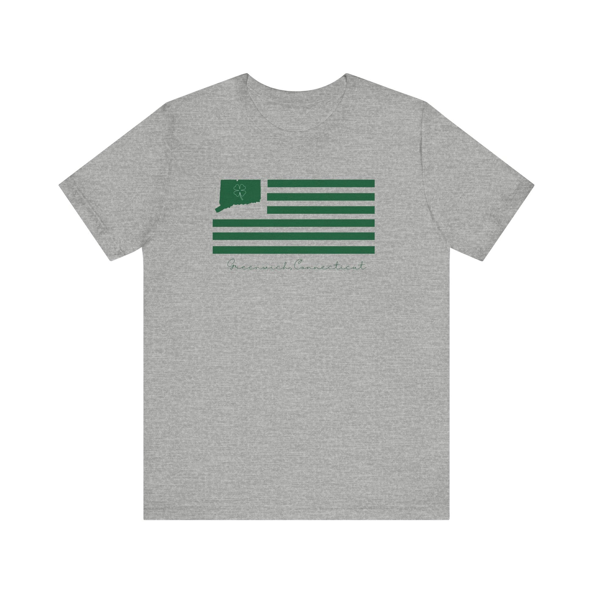 Greenwich Connecticut st patrick's day unisex t shirt 