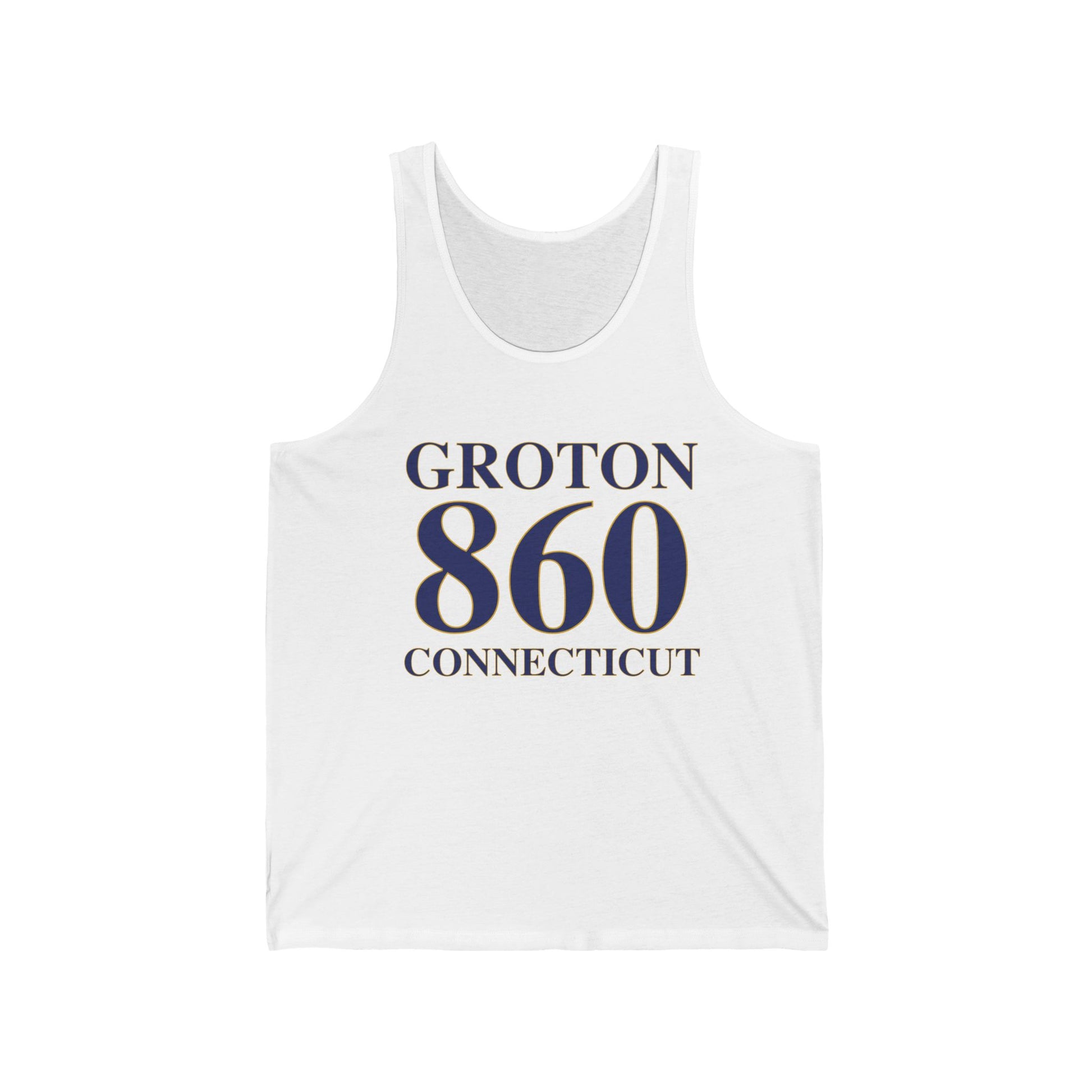Groton 860 Connecticut // Groton Connecticut unisex  tank top shirts // finding connecticut 