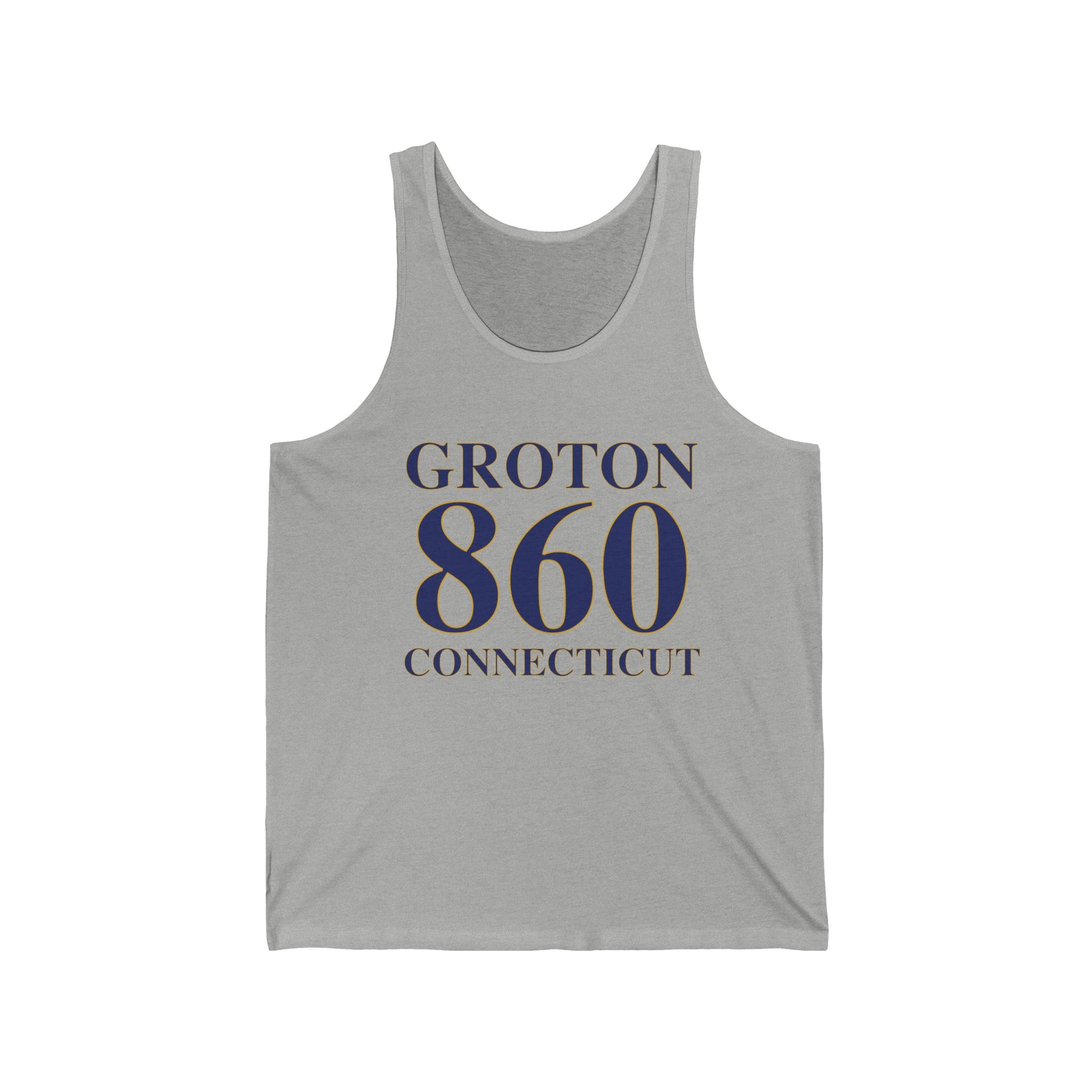 Groton 860 Connecticut // Groton Connecticut unisex  tank top shirts // finding connecticut 