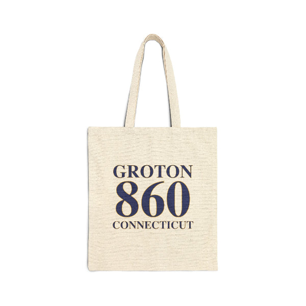 Groton 860 Connecticut tote bag // groton connecticut gifts and merch // finding connecticut 