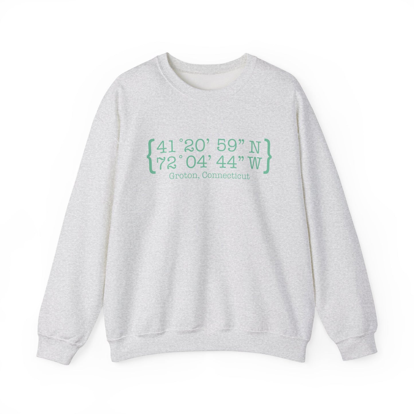 Groton Coordinates // Groton Connecticut unisex  sweatshirts / finding connecticut 