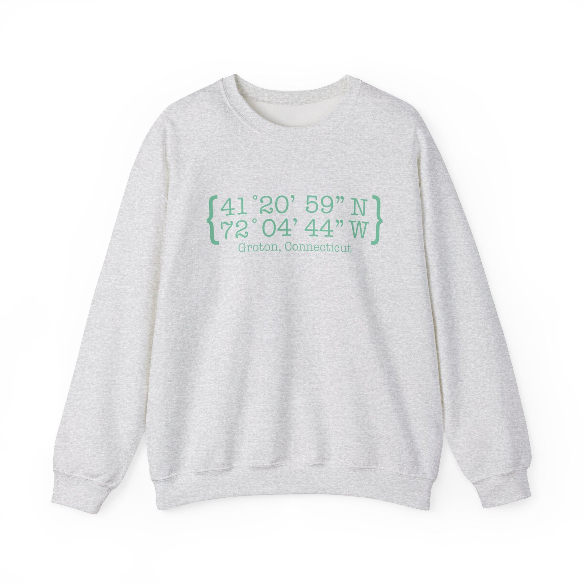 Groton Coordinates // Groton Connecticut unisex  sweatshirts / finding connecticut 