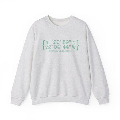 Groton Coordinates // Groton Connecticut unisex  sweatshirts / finding connecticut 