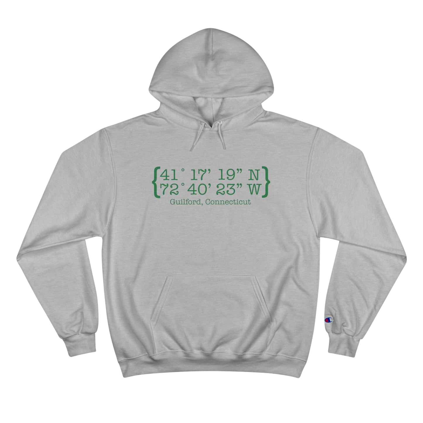 Guilford Coordinates // guilford connecticut champion unisex hoodie sweatshirt // finding connecticut 