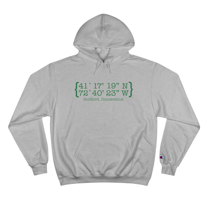 Guilford Coordinates // guilford connecticut champion unisex hoodie sweatshirt // finding connecticut 