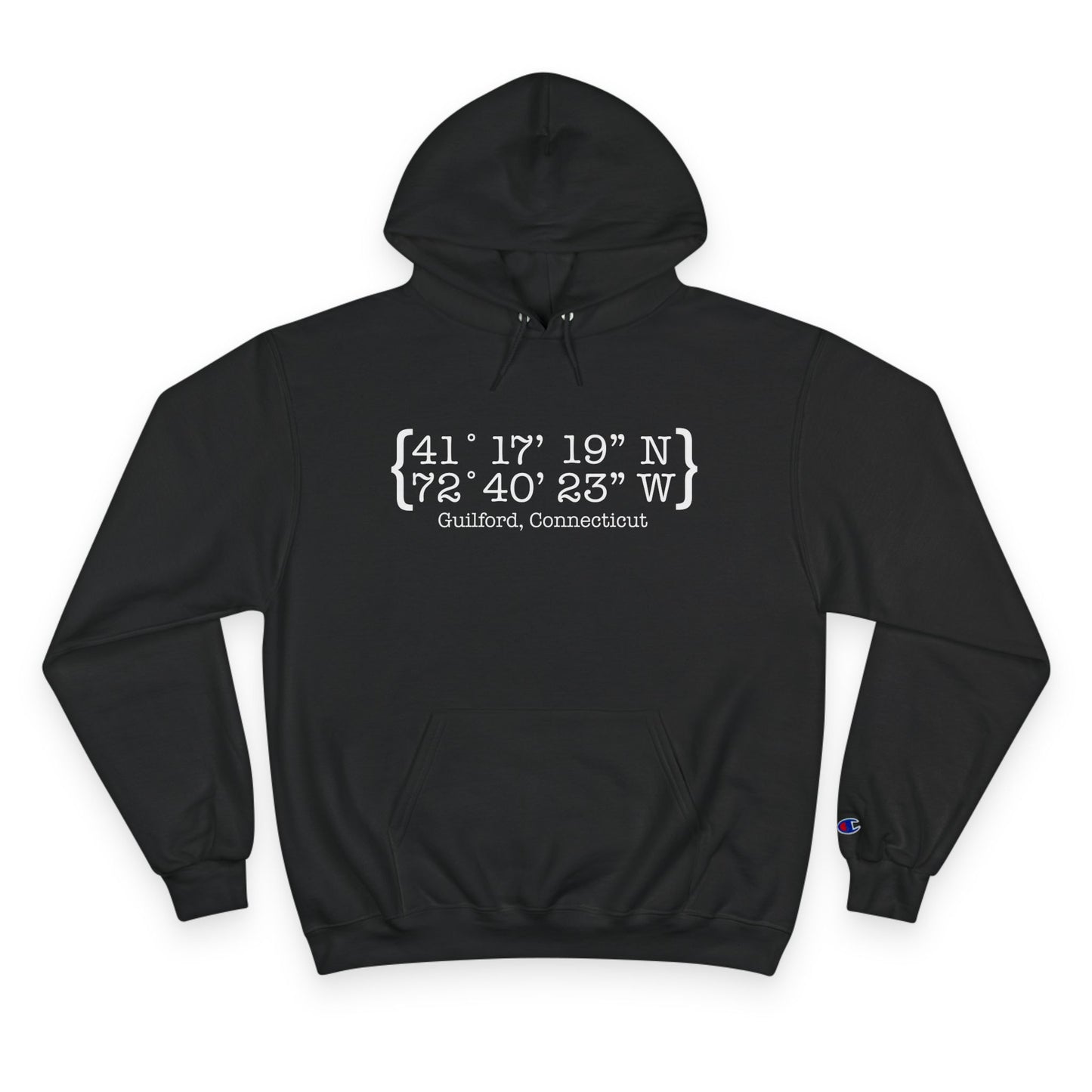 Guilford Coordinates // guilford connecticut unisex champion hoodie sweatshirt  // finding connecticut 