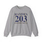 Hamden 203 Connecticut // Hamden Connecticut sweatshirt /// finding connecticut 