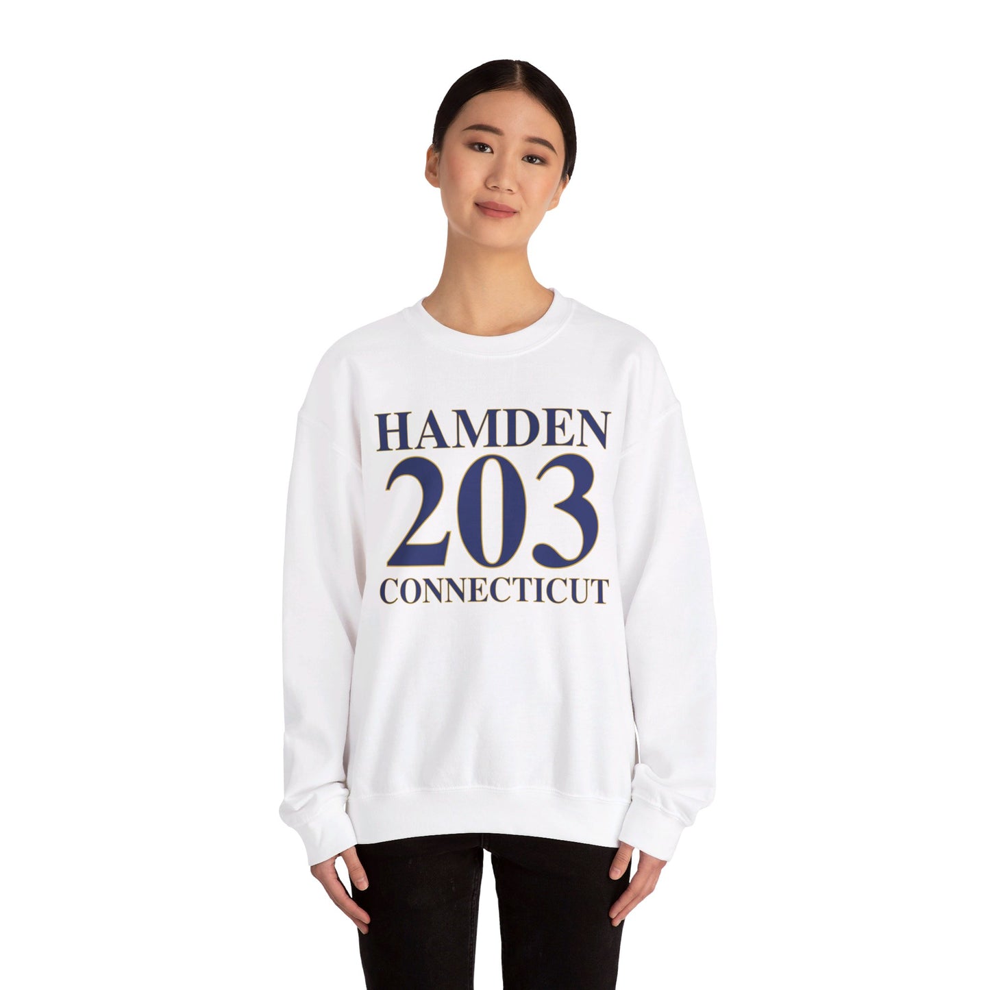 Hamden 203 Connecticut // Hamden Connecticut sweatshirt /// finding connecticut 