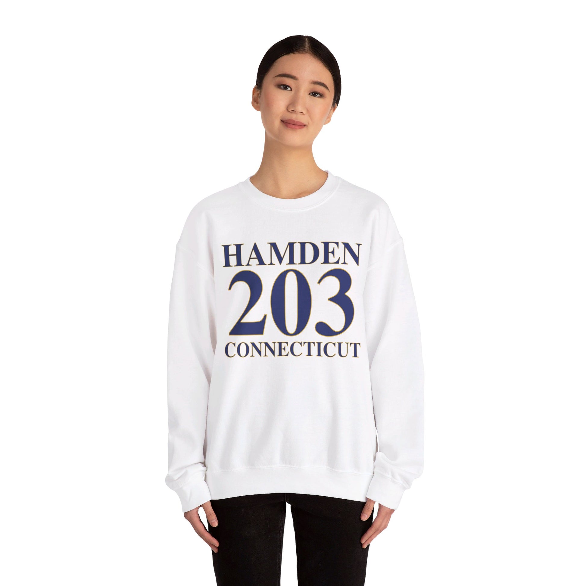 Hamden 203 Connecticut // Hamden Connecticut sweatshirt /// finding connecticut 