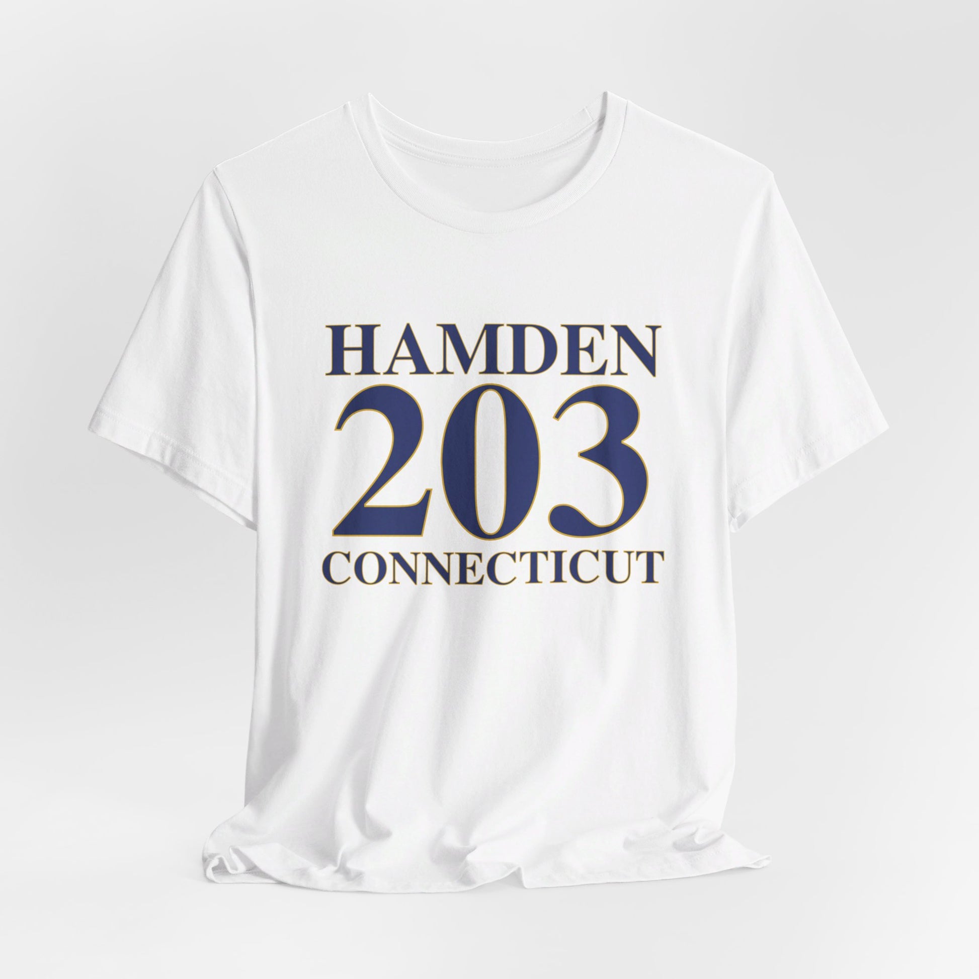Hamden 203 Connecticut // Hamden Connecticut t shirts /// finding connecticut 
