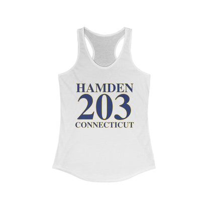 Hamden 203 Connecticut // Hamden Connecticut  women's tank top shirts   /// finding connecticut  