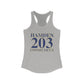 Hamden 203 Connecticut // Hamden Connecticut  women's tank top shirts   /// finding connecticut  