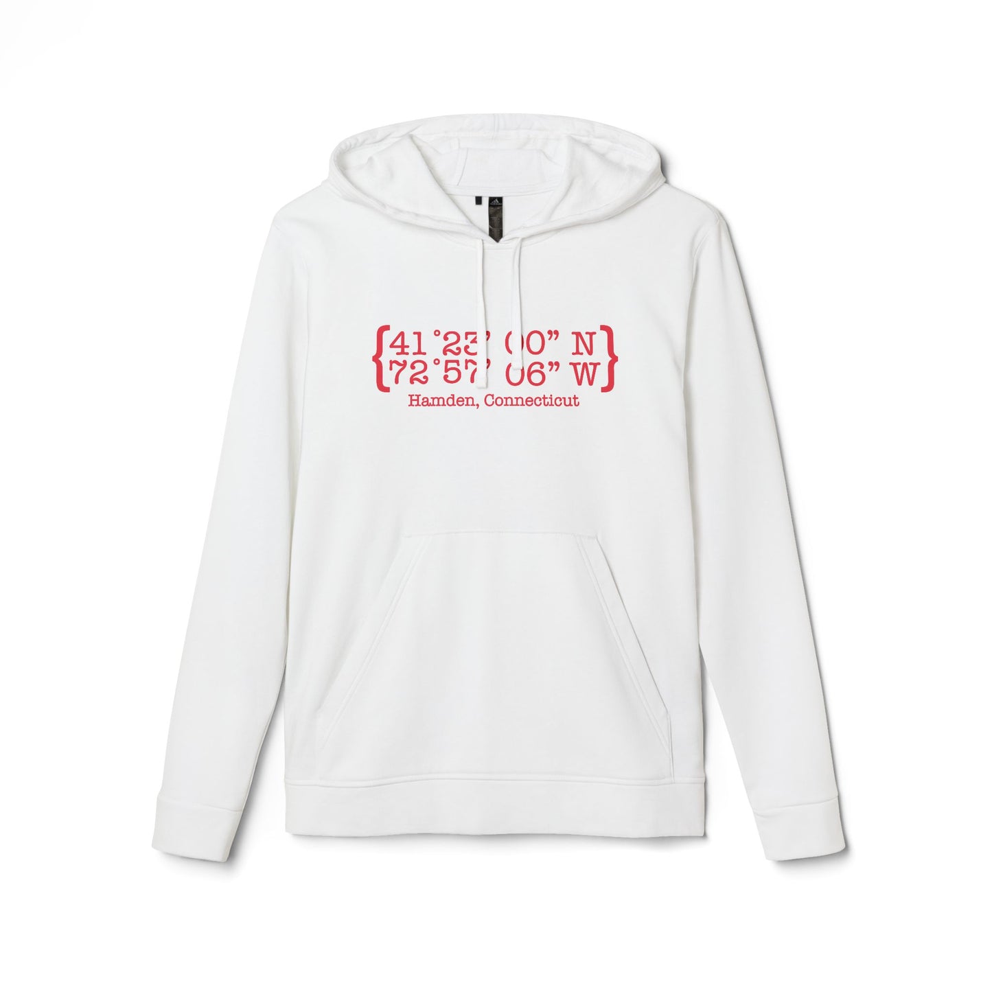 Hamden Coordinates // Hamden CT unisex hoodie sweatshirt   // finding connecticut 