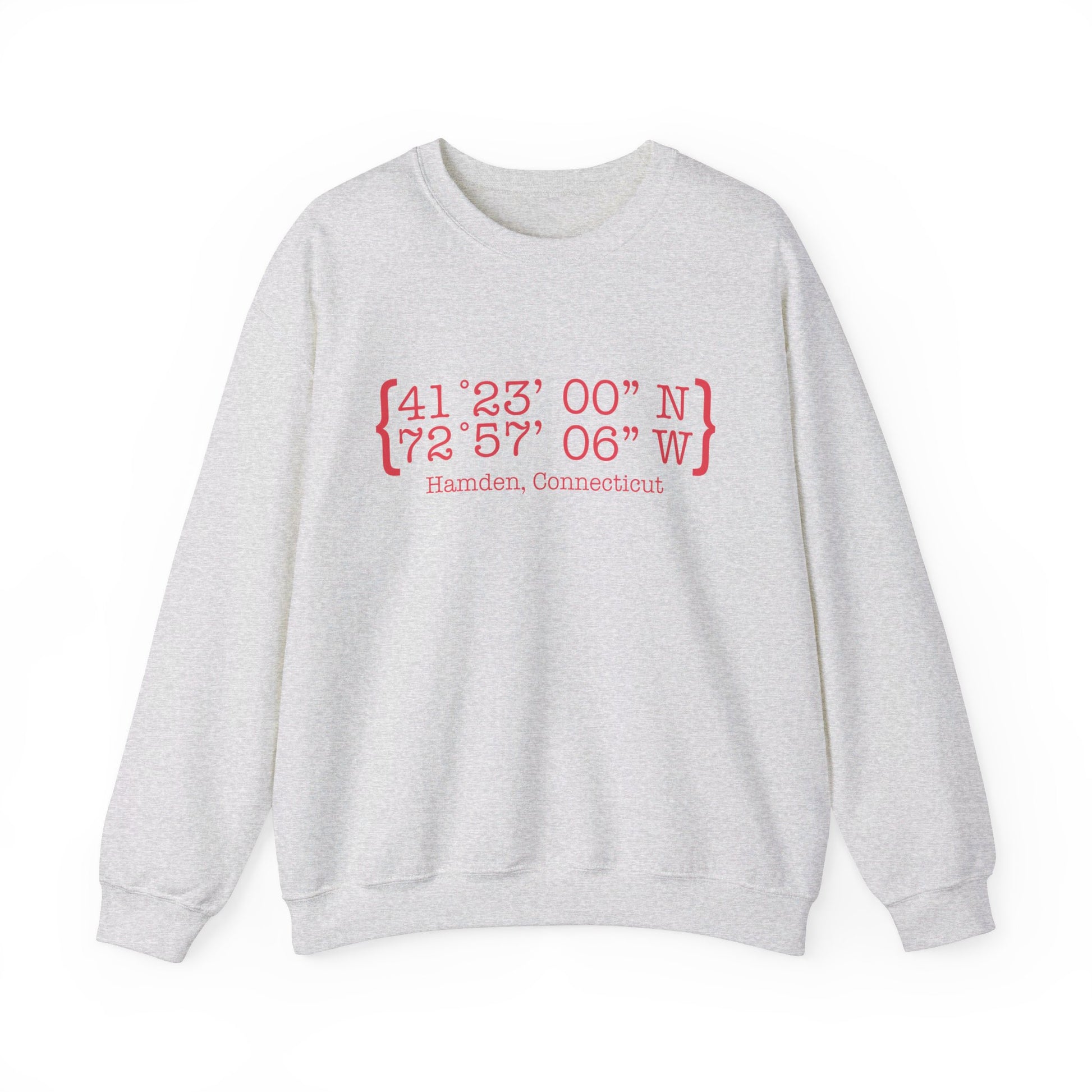 Hamden Coordinates // Hamden Connecticut sweatshirt // finding connecticut 