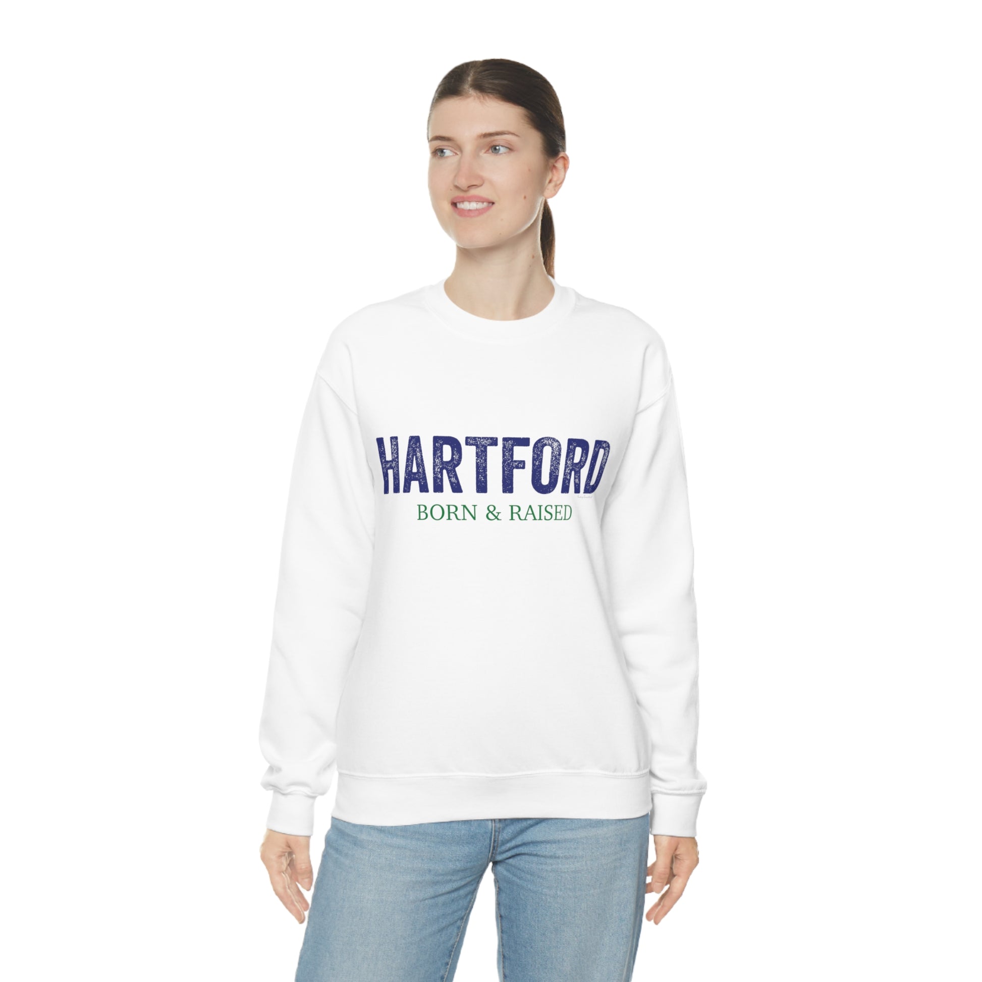 Hartford Born and Rasied // Hartford Connecticut unisex sweatshirt  // finding connecticut   