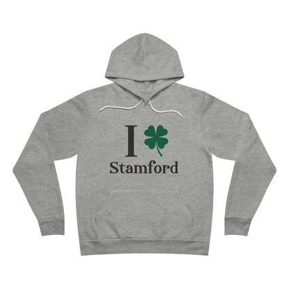 II clover stamford // unisex hoodie sweatshirt //  stamford CT 