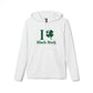 I Clover Black Rock // Black Rock CT unisex adidas hoodie sweatshirts    // finding connecticut 