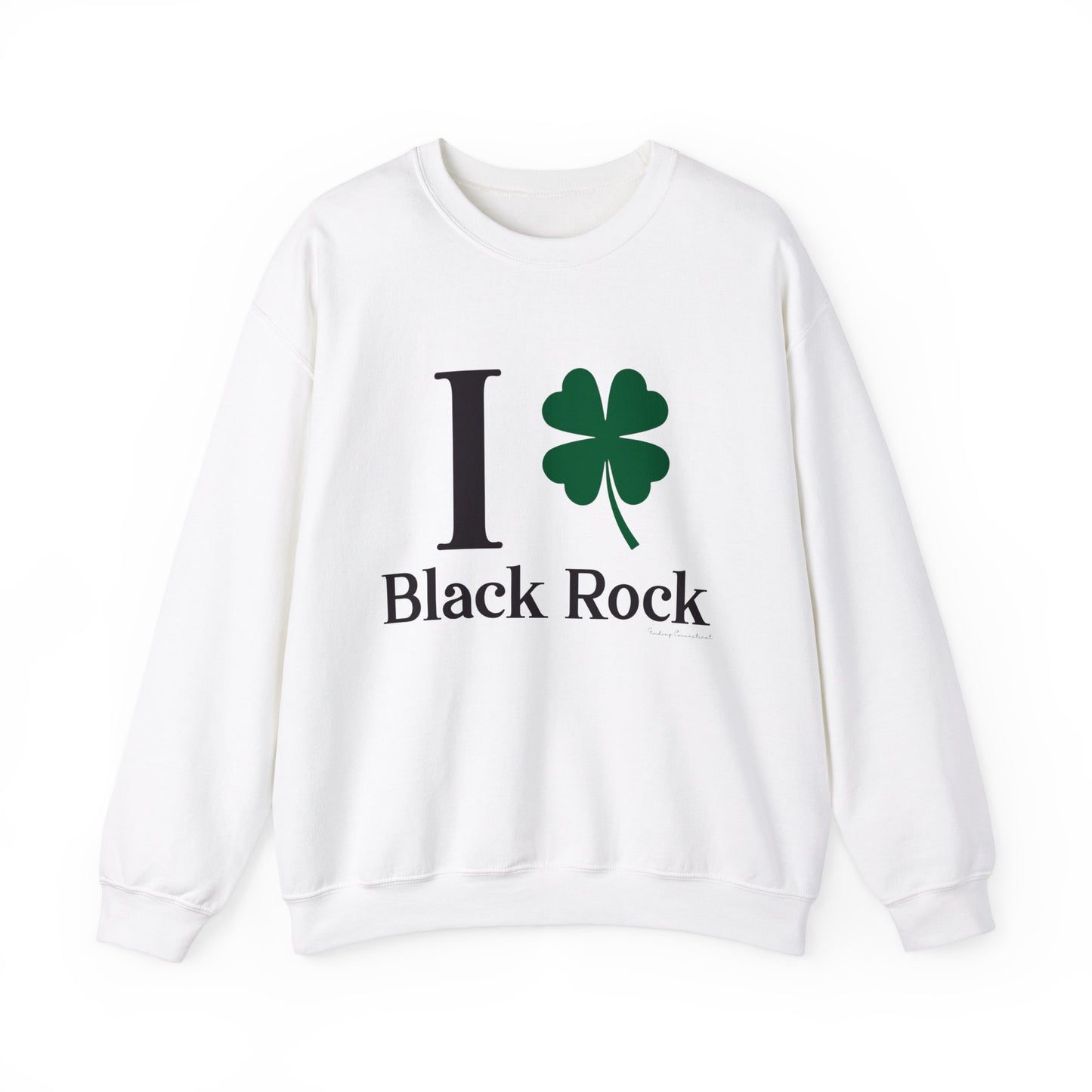 I Clover Black Rock // Black Rock Connecticut unisex  sweatshirt // finding connecticut 