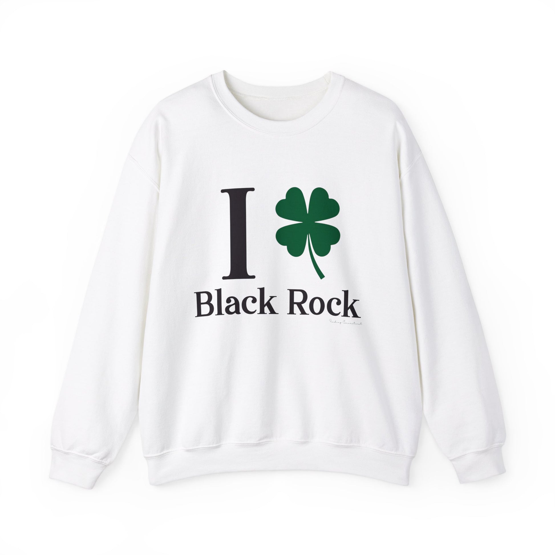 I Clover Black Rock // Black Rock Connecticut unisex  sweatshirt // finding connecticut 