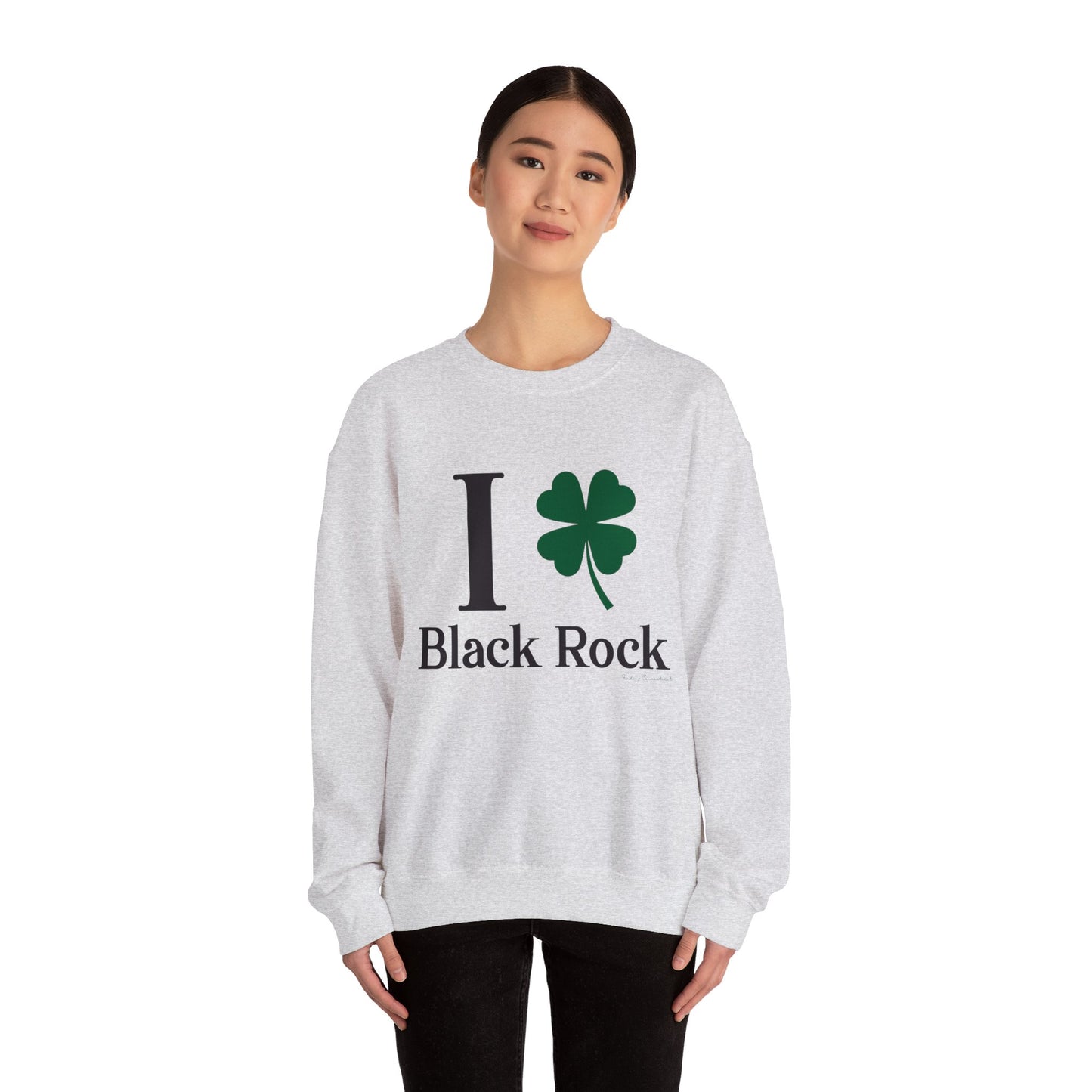 I Clover Black Rock // Black Rock Connecticut unisex  sweatshirt // finding connecticut 