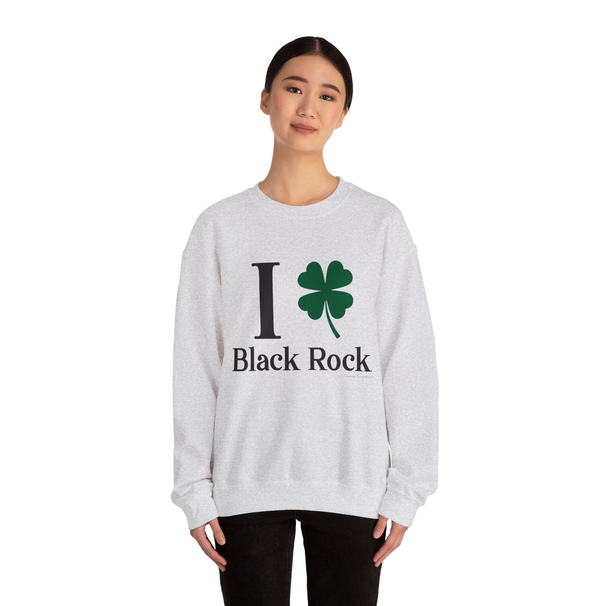 I Clover Black Rock // Black Rock Connecticut unisex  sweatshirt // finding connecticut 