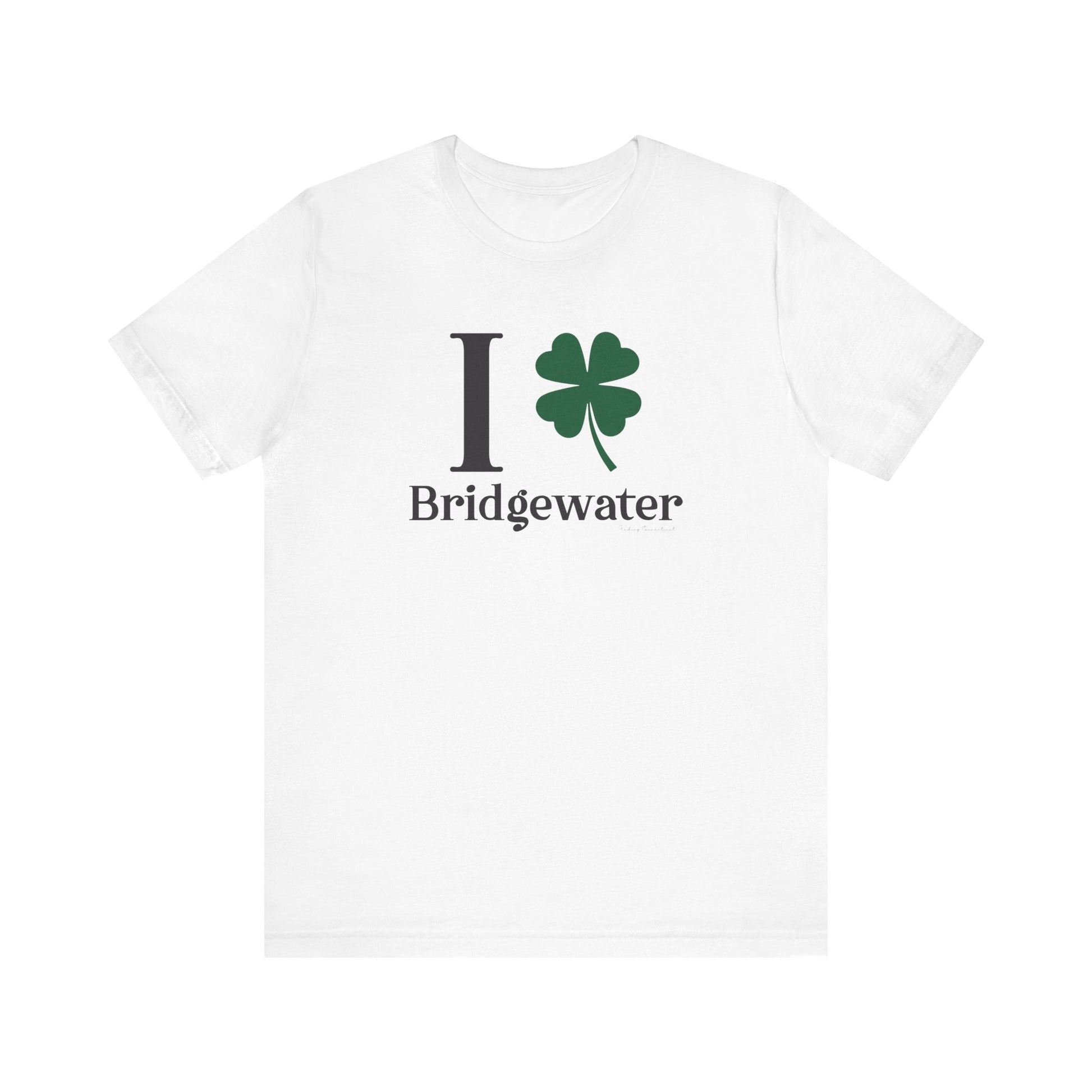 I Clover Bridgewater // Bridgewater CT unisex t shirts  // finding connecticut 