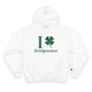 I Clover Bridgewater // Bridgewater Connecticut unisex champion  hoodie sweatshirts   // finding connecticut 