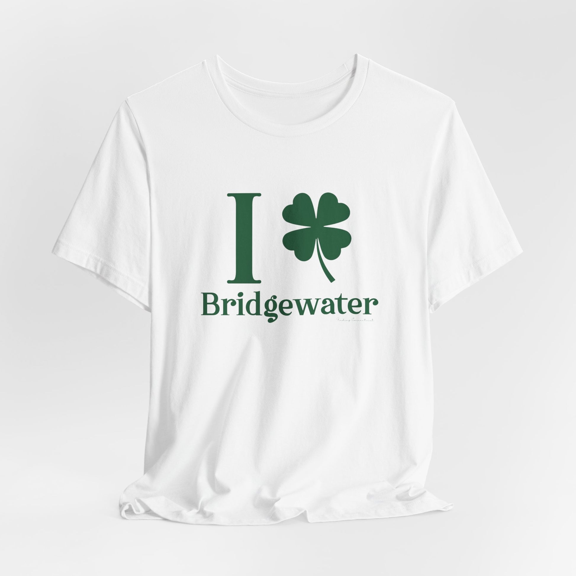 I Clover Bridgewater // Bridgewater Connecticut unisex t shirts // finding connecticut 