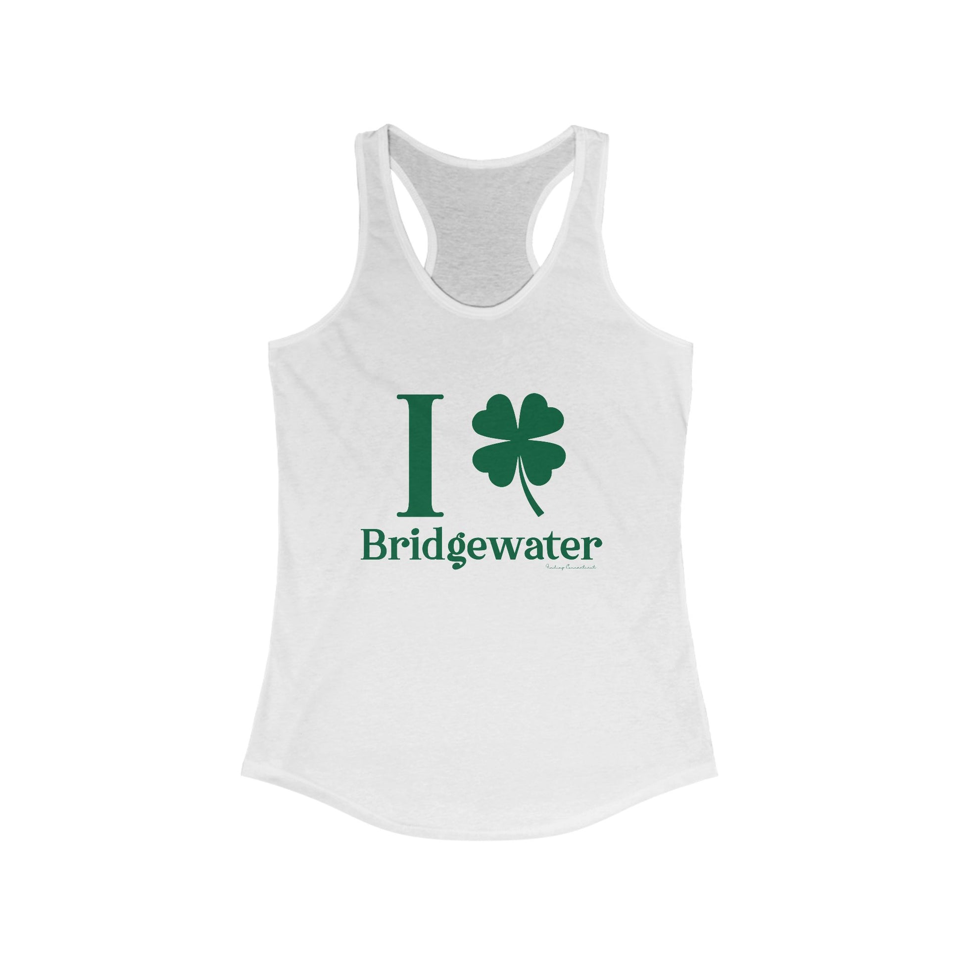 I Clover Bridgewater // Bridgewater Connecticut womens tank top shirt   // finding connecticut 