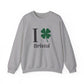 I Clover Bristol // Bristol CT St. Patrick's Day sweatshirts // finding connecticut 