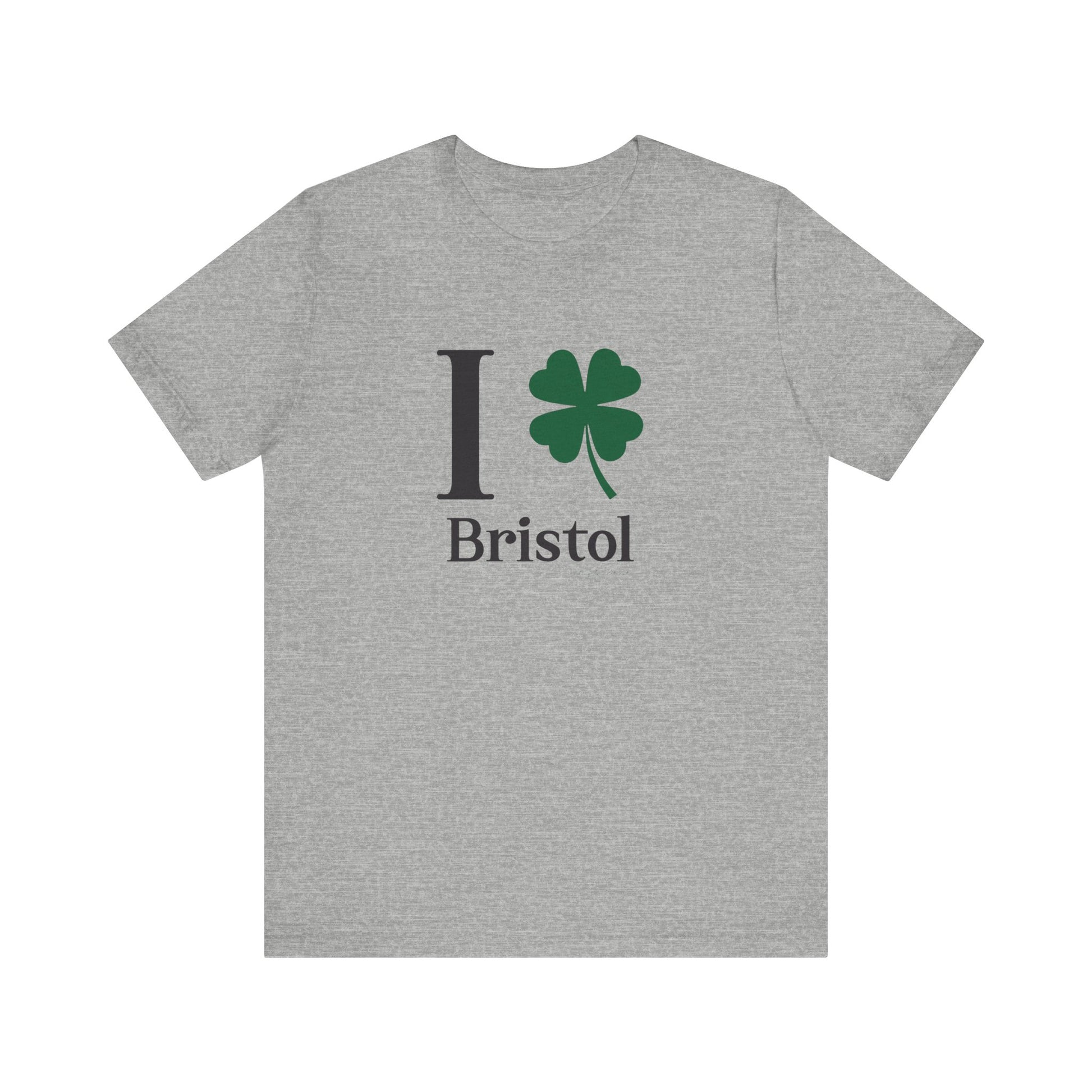 I Clover Bristol // Bristol CT St. Patrick's Day t shirt // finding connecticut 