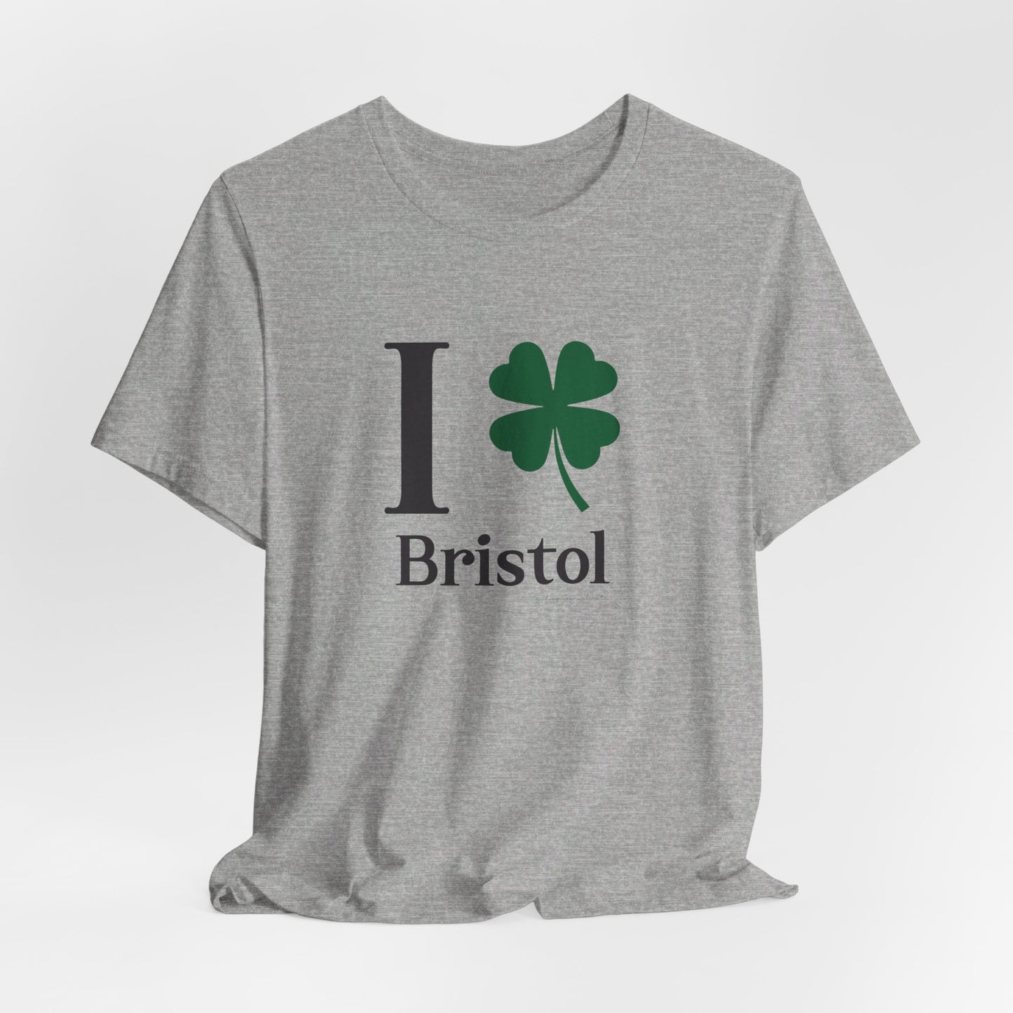 I Clover Bristol // Bristol CT St. Patrick's Day t shirt // finding connecticut 