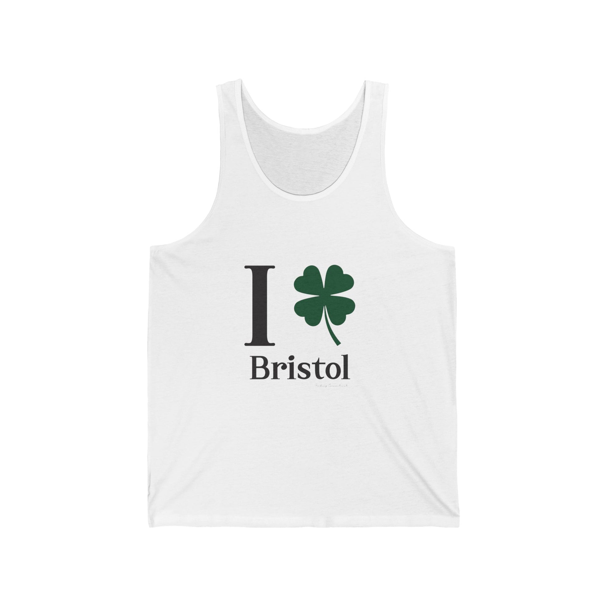 I Clover Bristol // Bristol CT St. Patrick's Day tank top shirt  // finding connecticut 