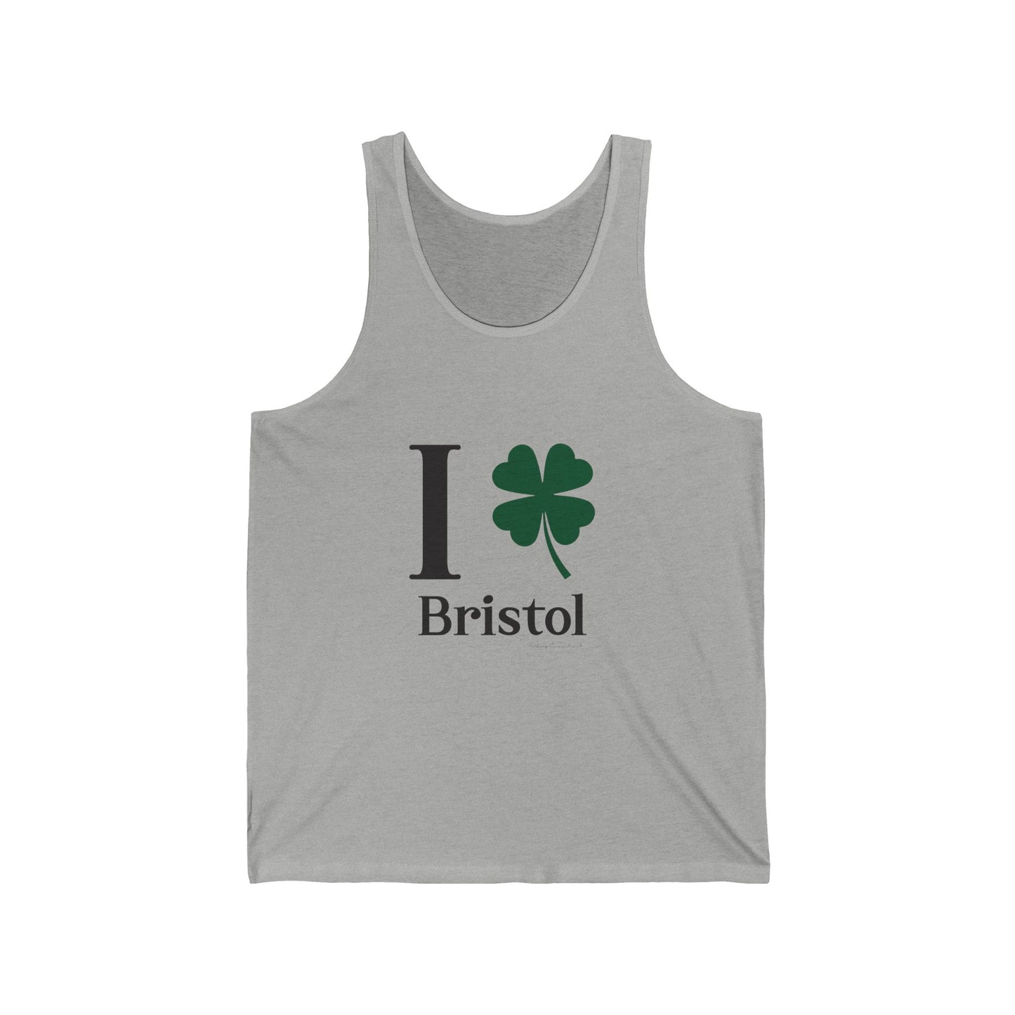 I Clover Bristol // Bristol CT St. Patrick's Day tank top shirt  // finding connecticut 